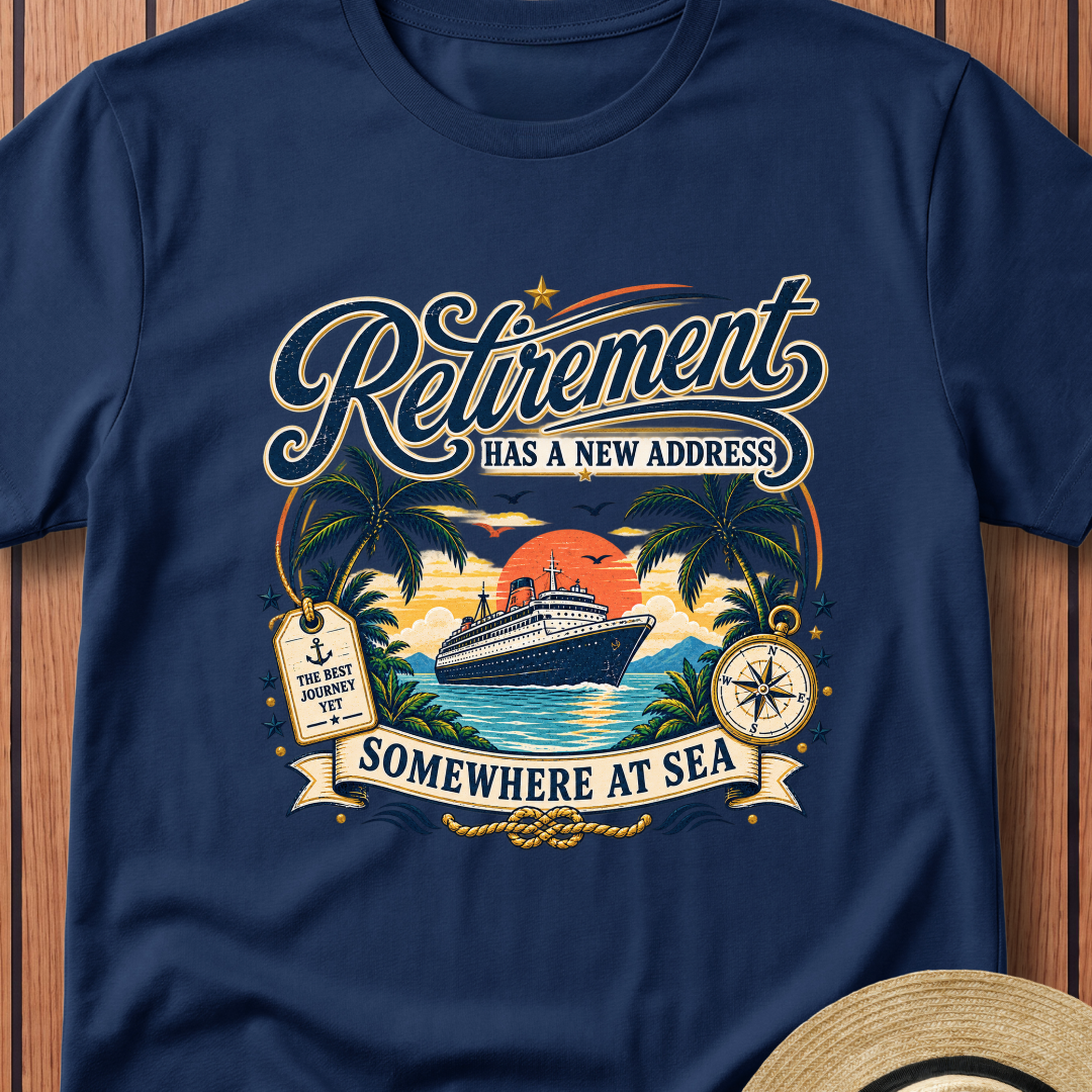 Retirement Has A New Address T-Shirt