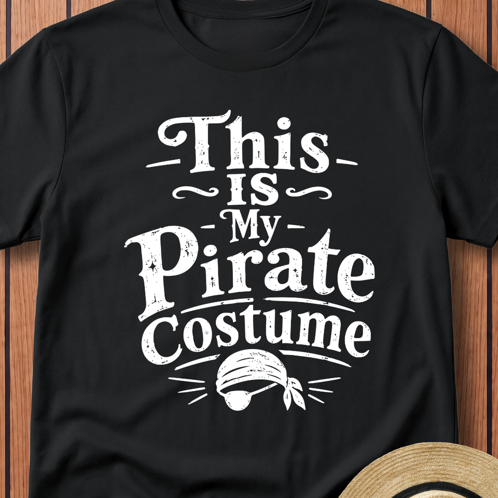 This Is My Pirate Costume Bandana T-Shirt