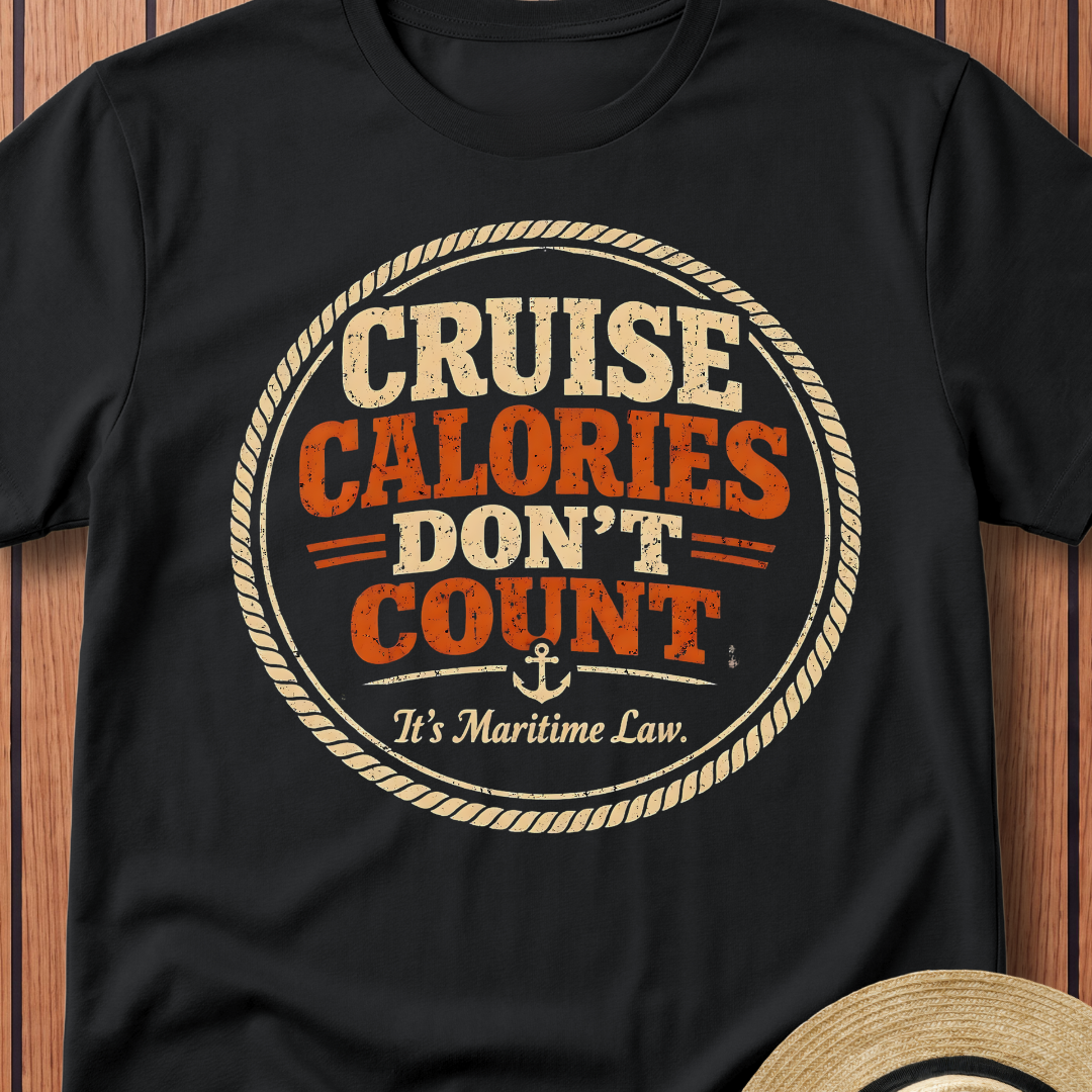 Cruise Calories Don't Count T-Shirt