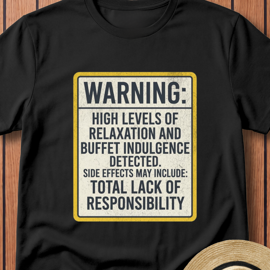 Warning High Levels of Relaxation T-Shirt