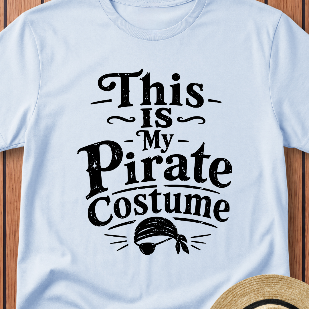 This Is My Pirate Costume Bandana T-Shirt