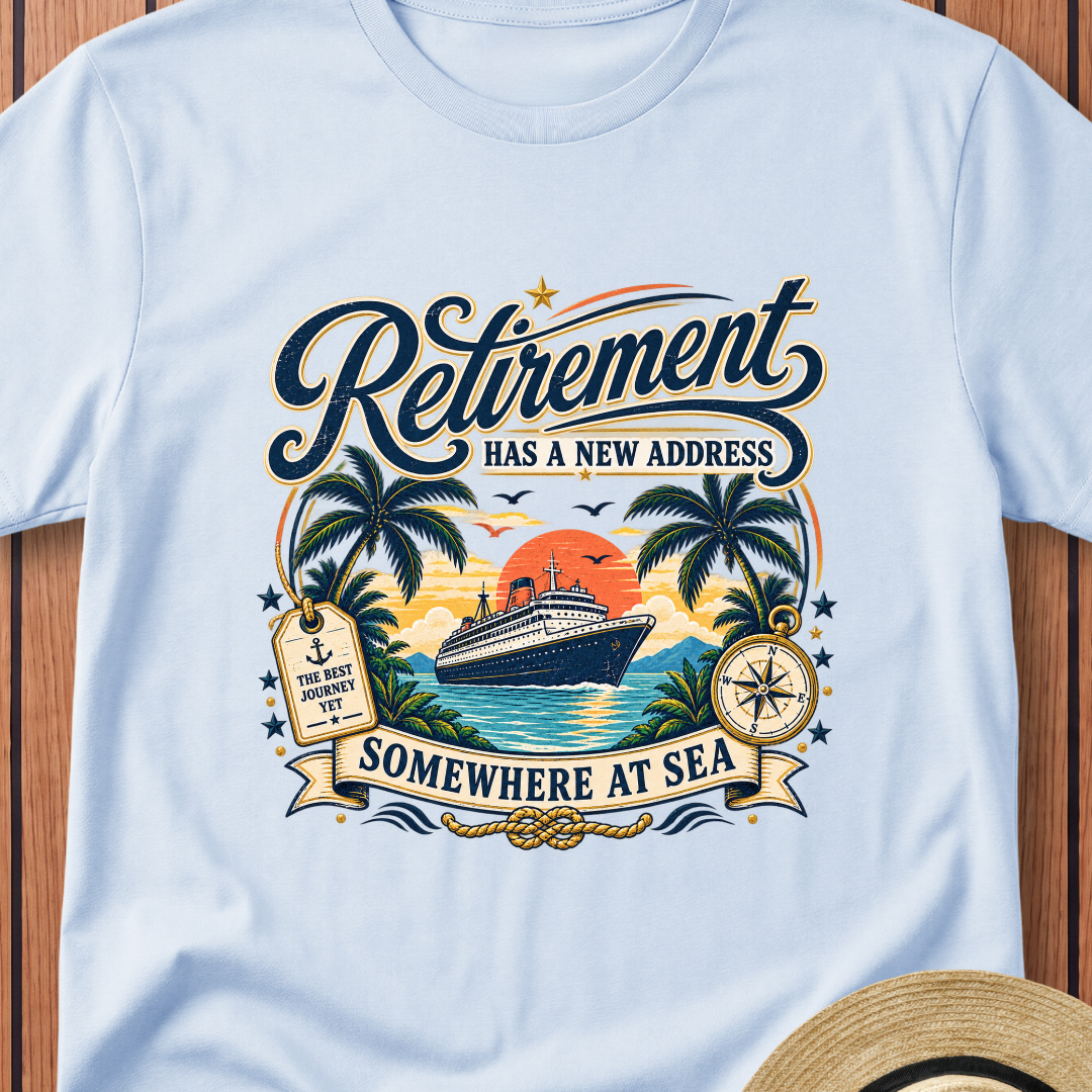 Retirement Has A New Address T-Shirt