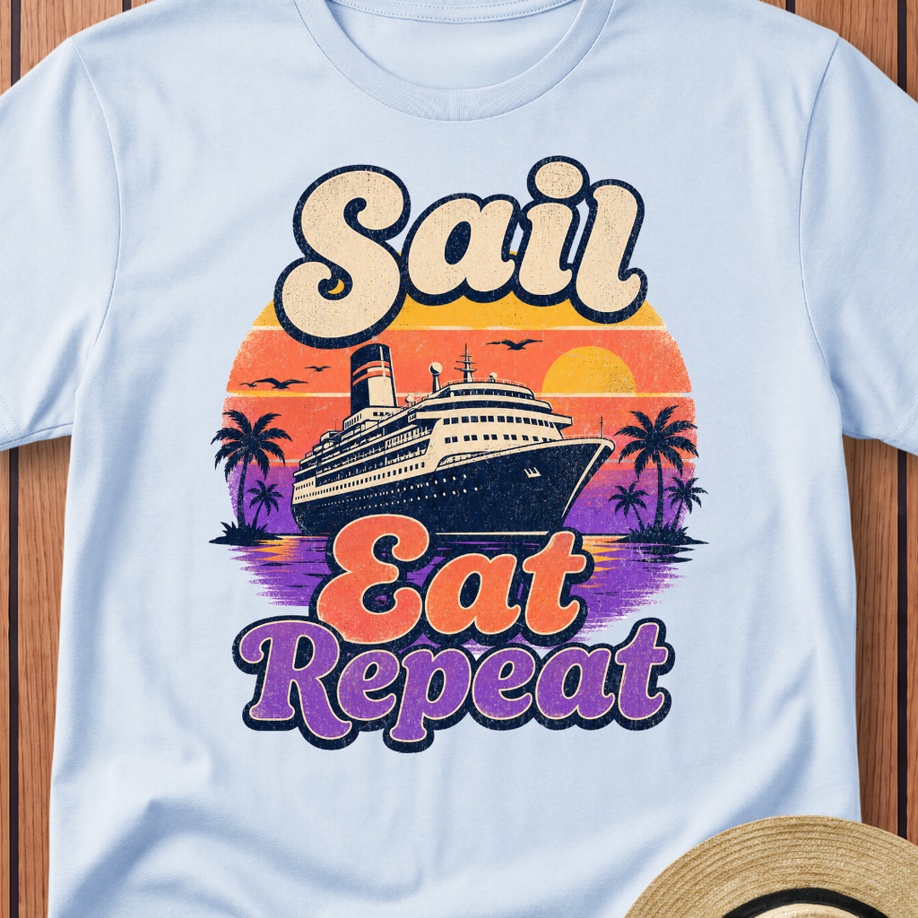 Sail Eat Repeat T-Shirt