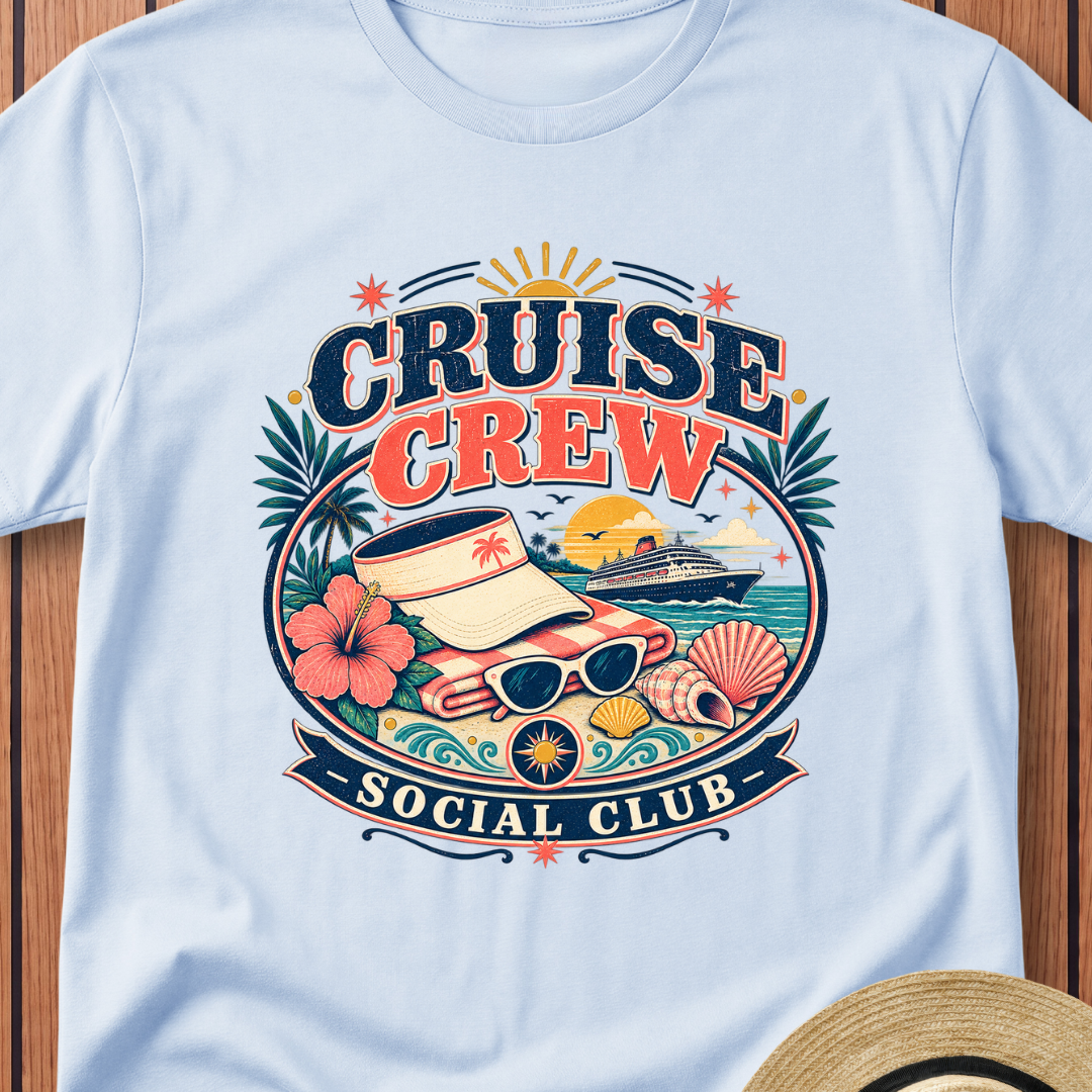 Cruise Crew Social Club T-Shirt