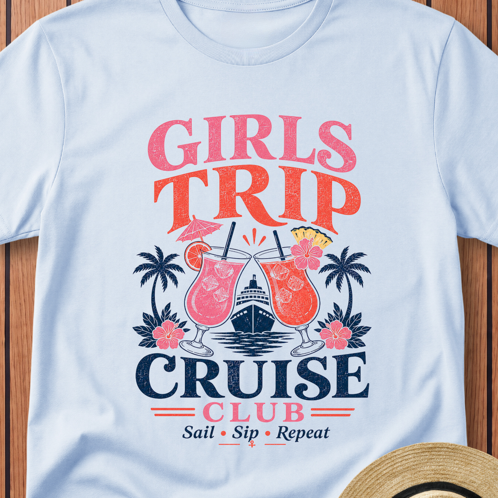 Girls Trip Cruise Club T-Shirt