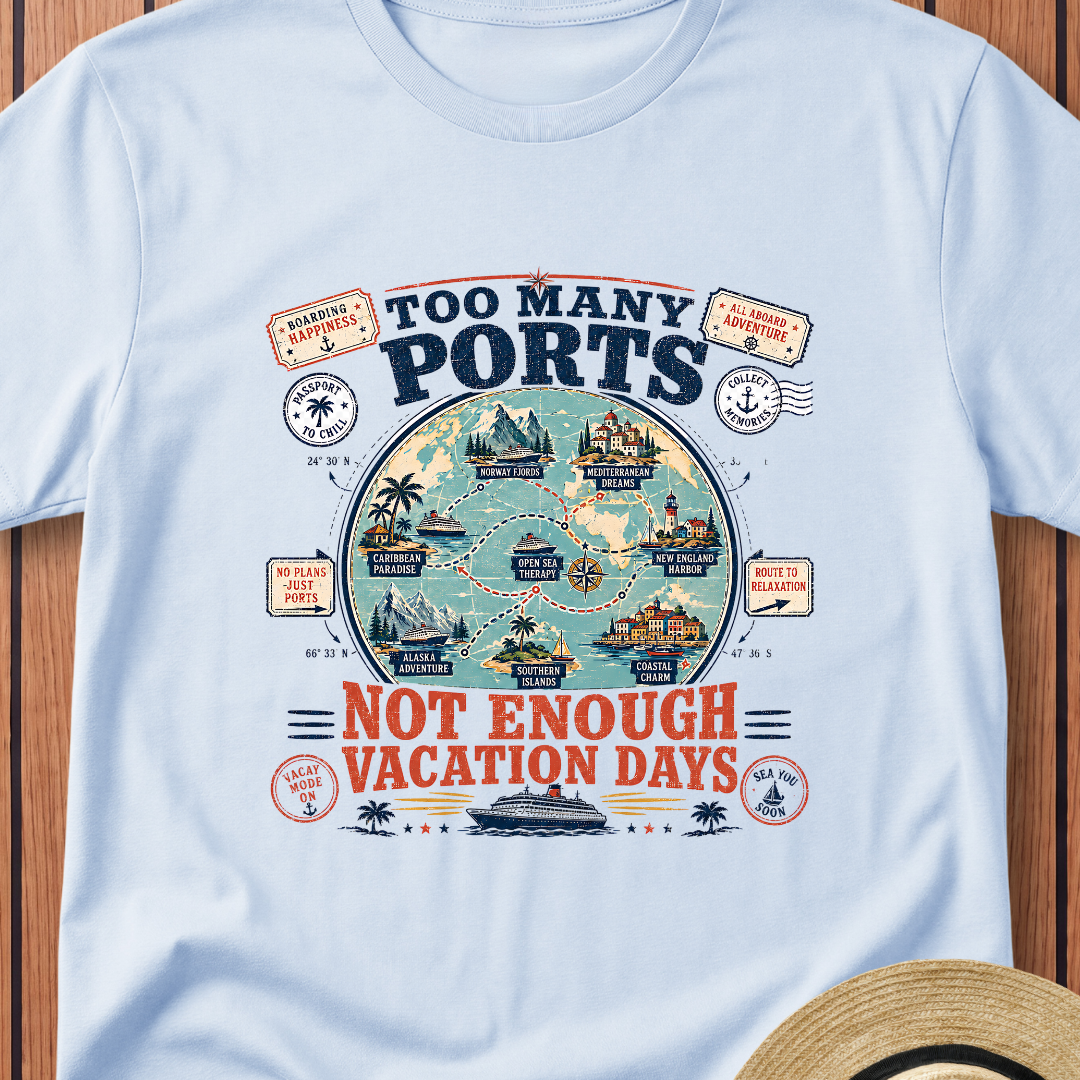 Too Many Ports T-Shirt