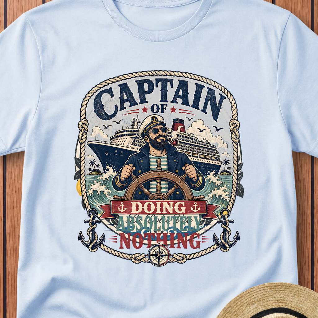 Captain of Doing Absolutely Nothing T-Shirt