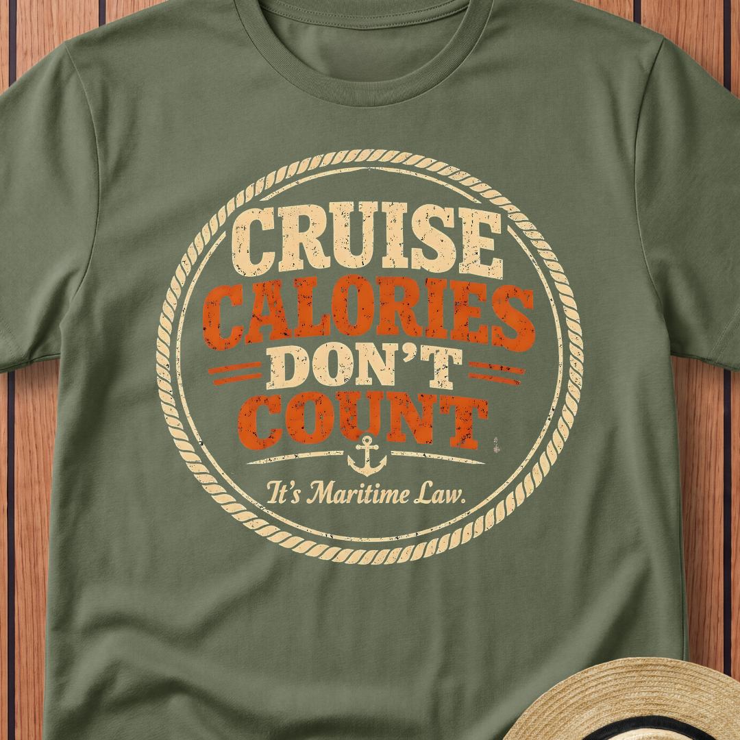 Cruise Calories Don't Count T-Shirt
