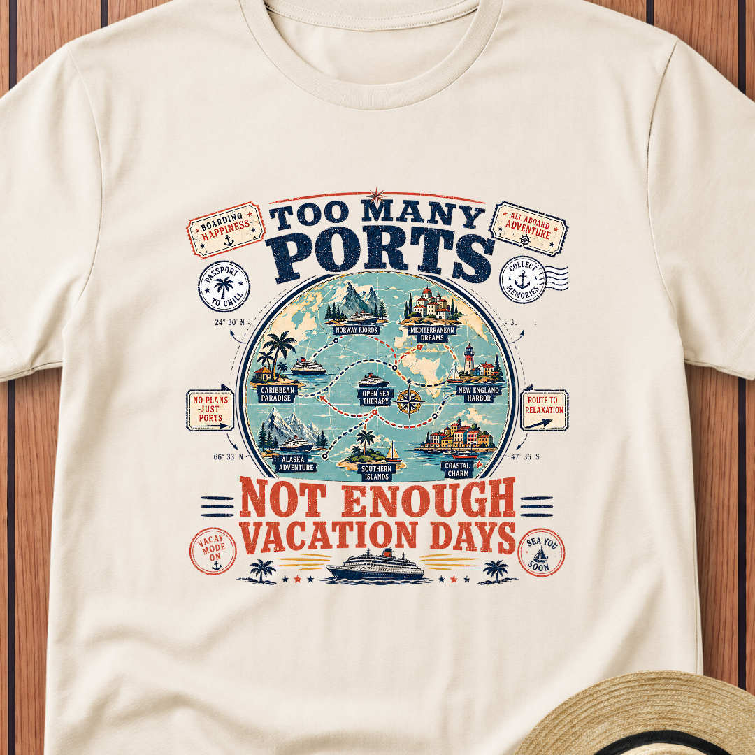 Too Many Ports T-Shirt
