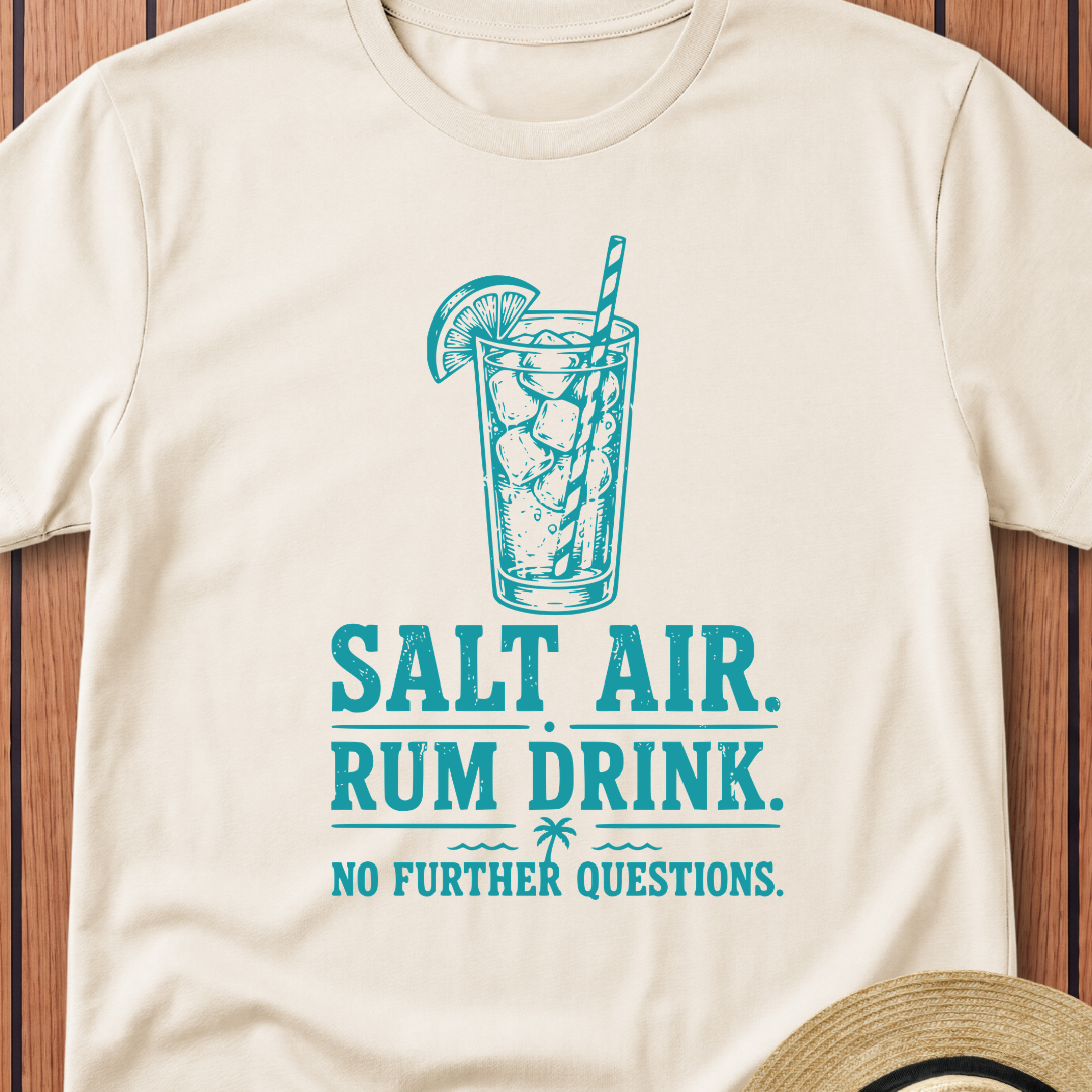 Salt Air Rum Drink T-Shirt