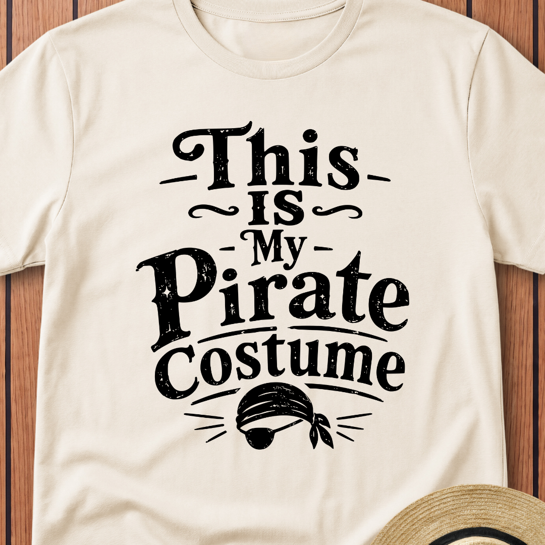 This Is My Pirate Costume Bandana T-Shirt