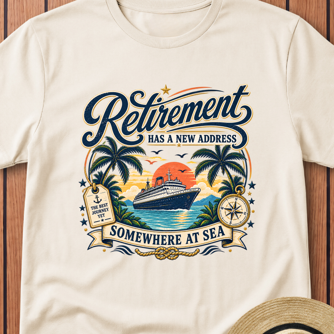 Retirement Has A New Address T-Shirt
