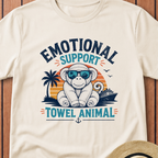 Emotional Support Towel Animal T-Shirt
