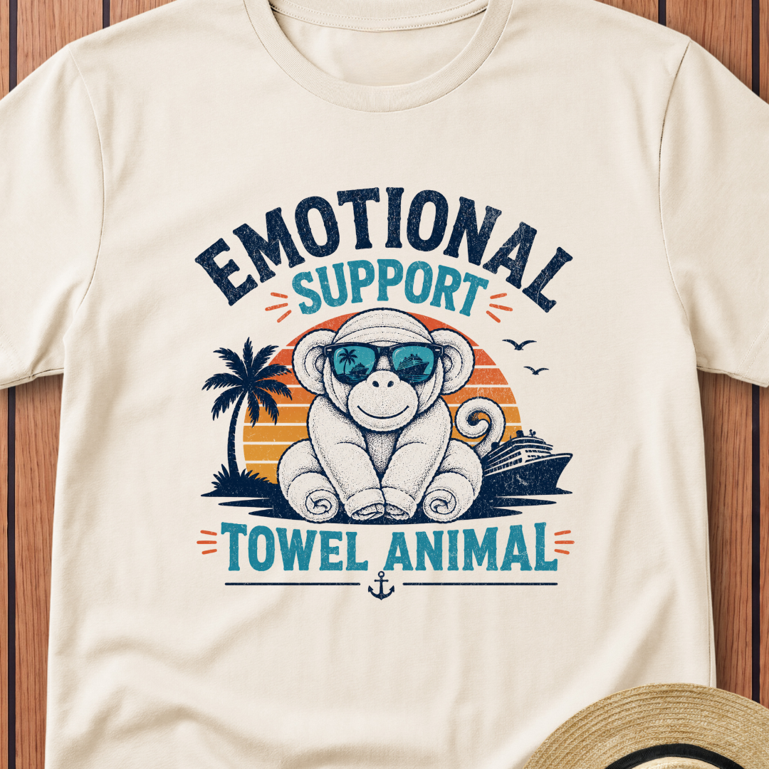 Emotional Support Towel Animal T-Shirt
