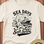 Sea Days And Soft Serve T-Shirt