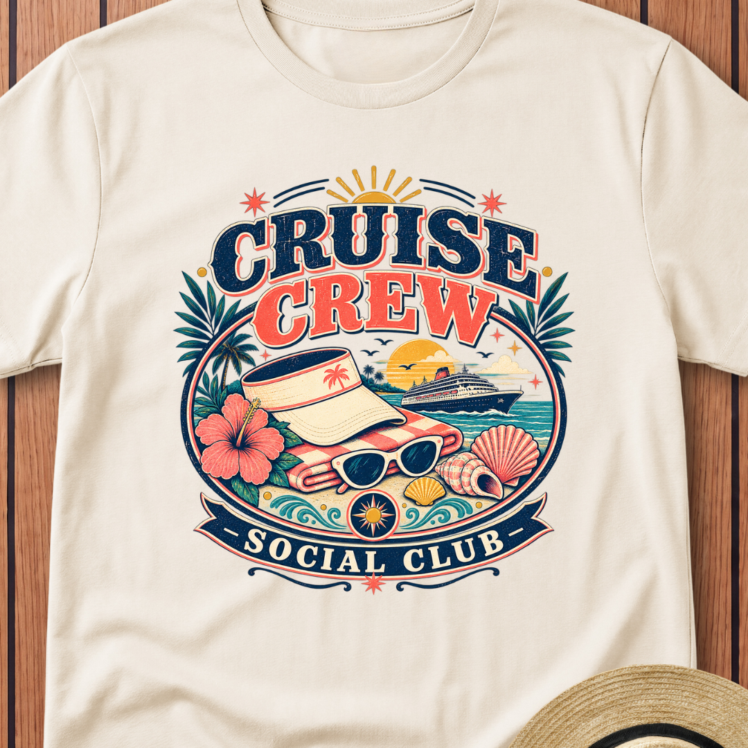 Cruise Crew Social Club T-Shirt