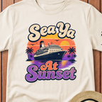 Sea Ya At Sunset T-Shirt