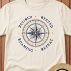Retired Rested Roaming Repeat T-Shirt