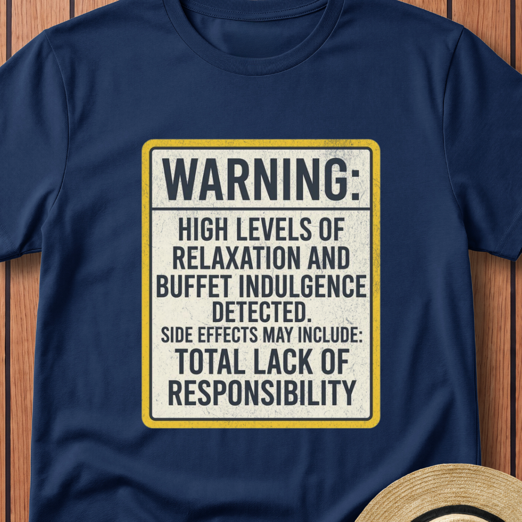 Warning High Levels of Relaxation T-Shirt