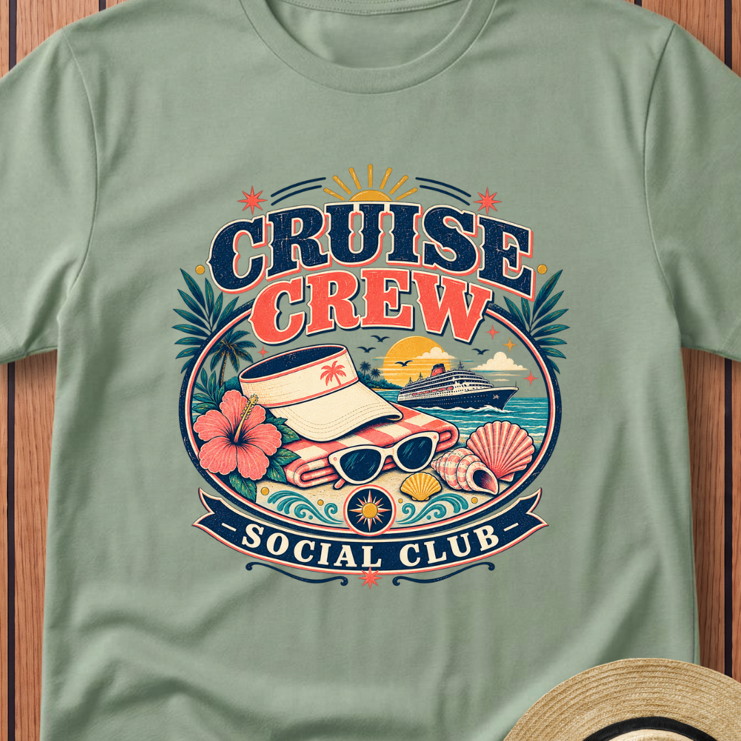 Cruise Crew Social Club T-Shirt