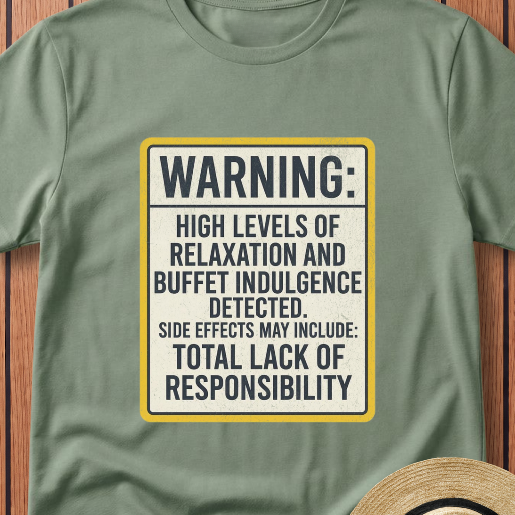 Warning High Levels of Relaxation T-Shirt
