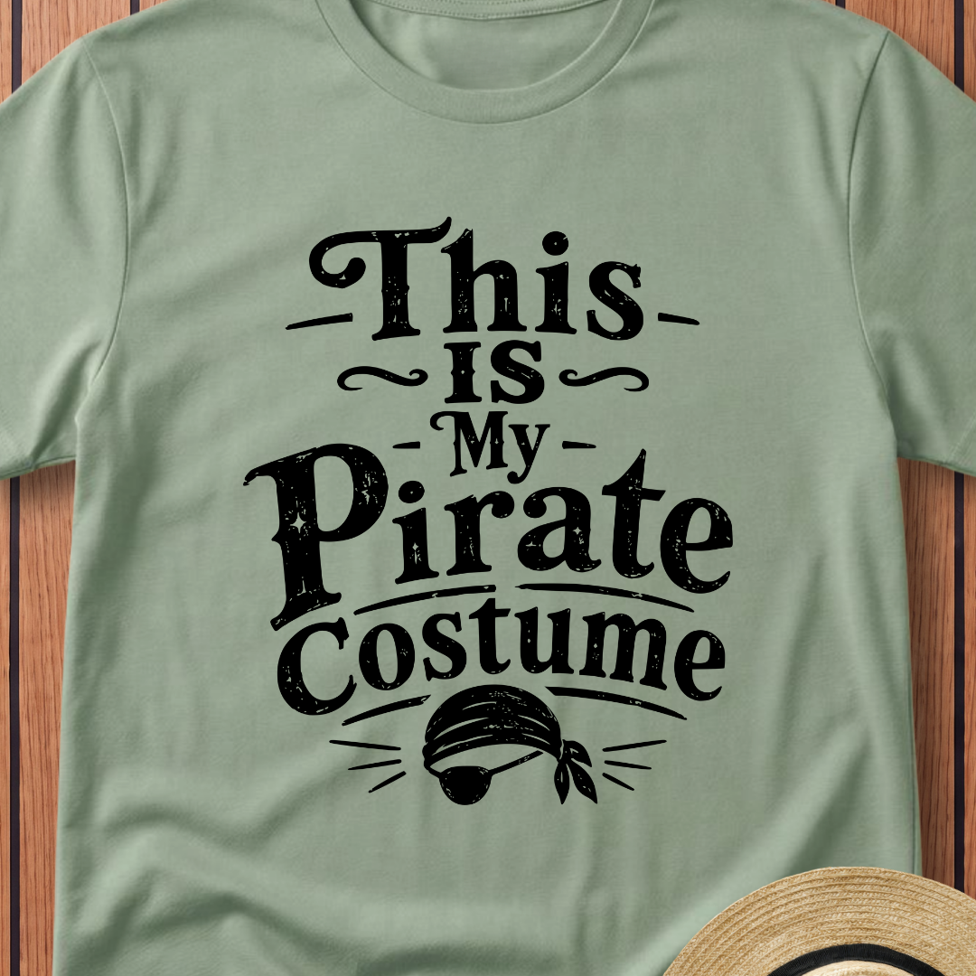 This Is My Pirate Costume Bandana T-Shirt
