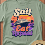 Sail Eat Repeat T-Shirt