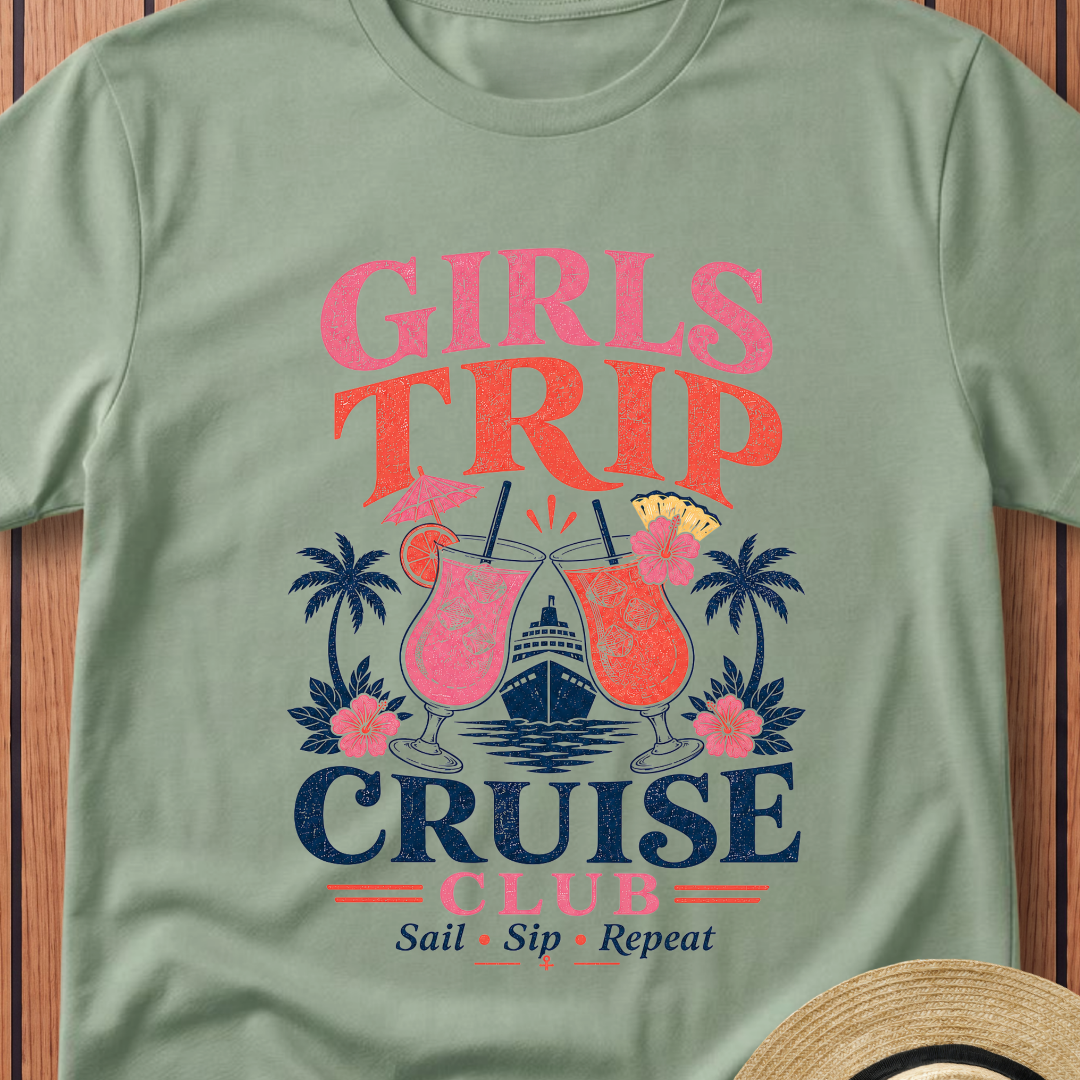 Girls Trip Cruise Club T-Shirt