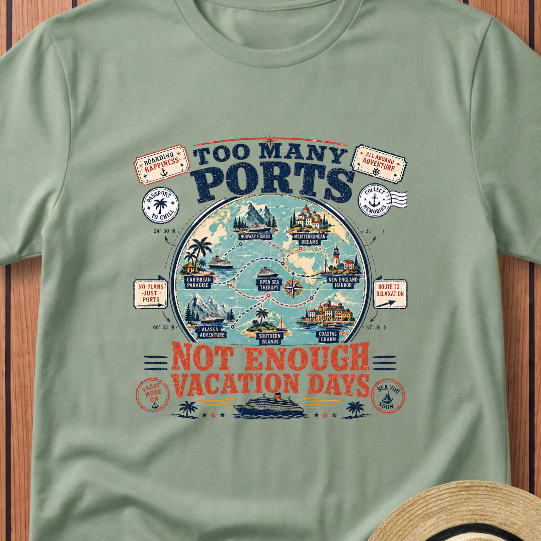 Too Many Ports T-Shirt