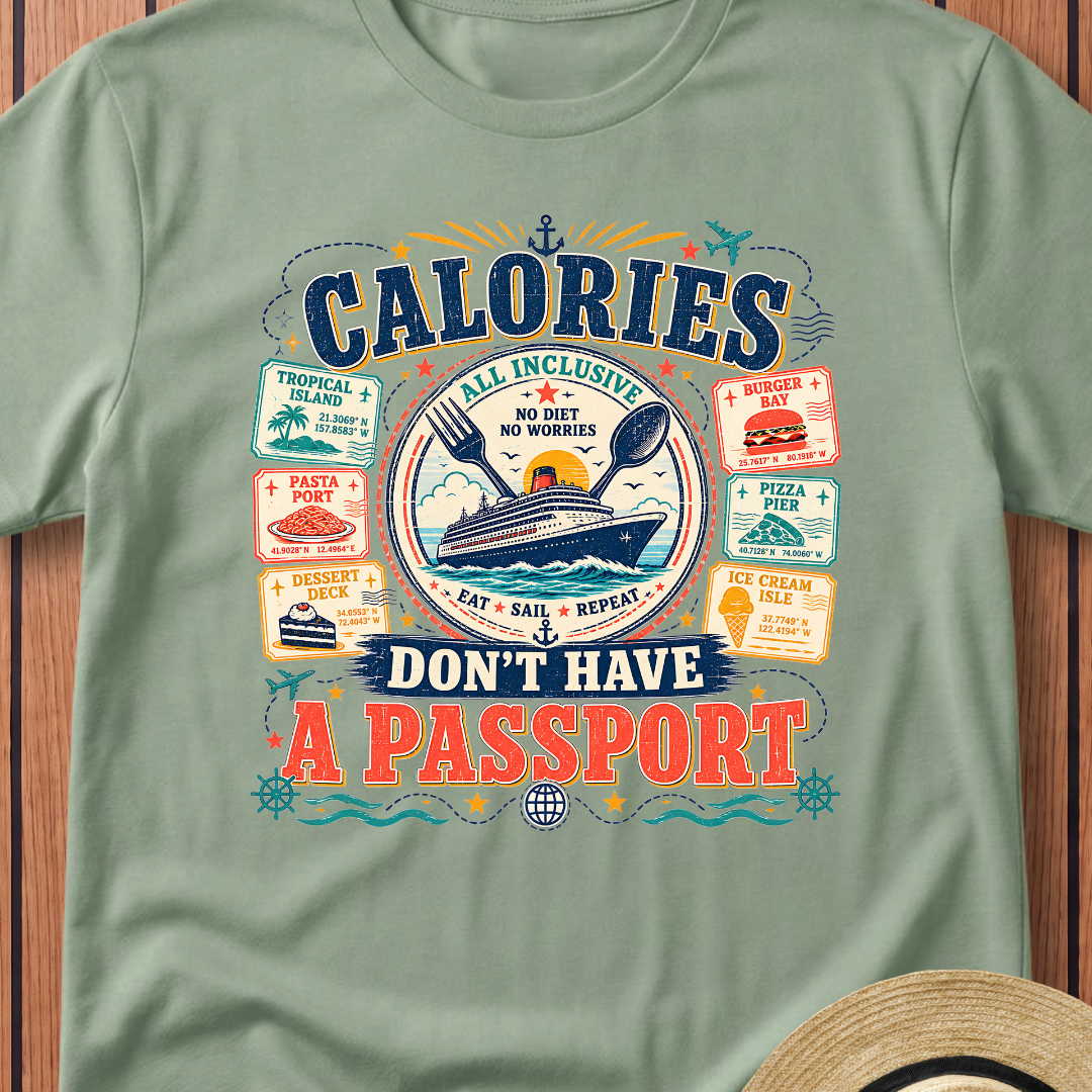 Calories Don't Have A Passport T-Shirt