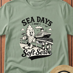 Sea Days And Soft Serve T-Shirt