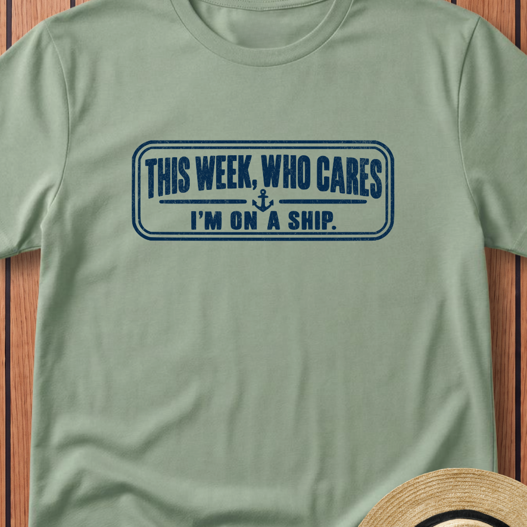 This Week Who Cares T-Shirt