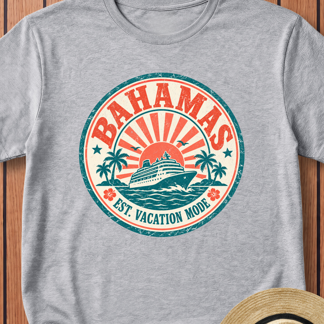 Bahamas Vacation Mode T-Shirt