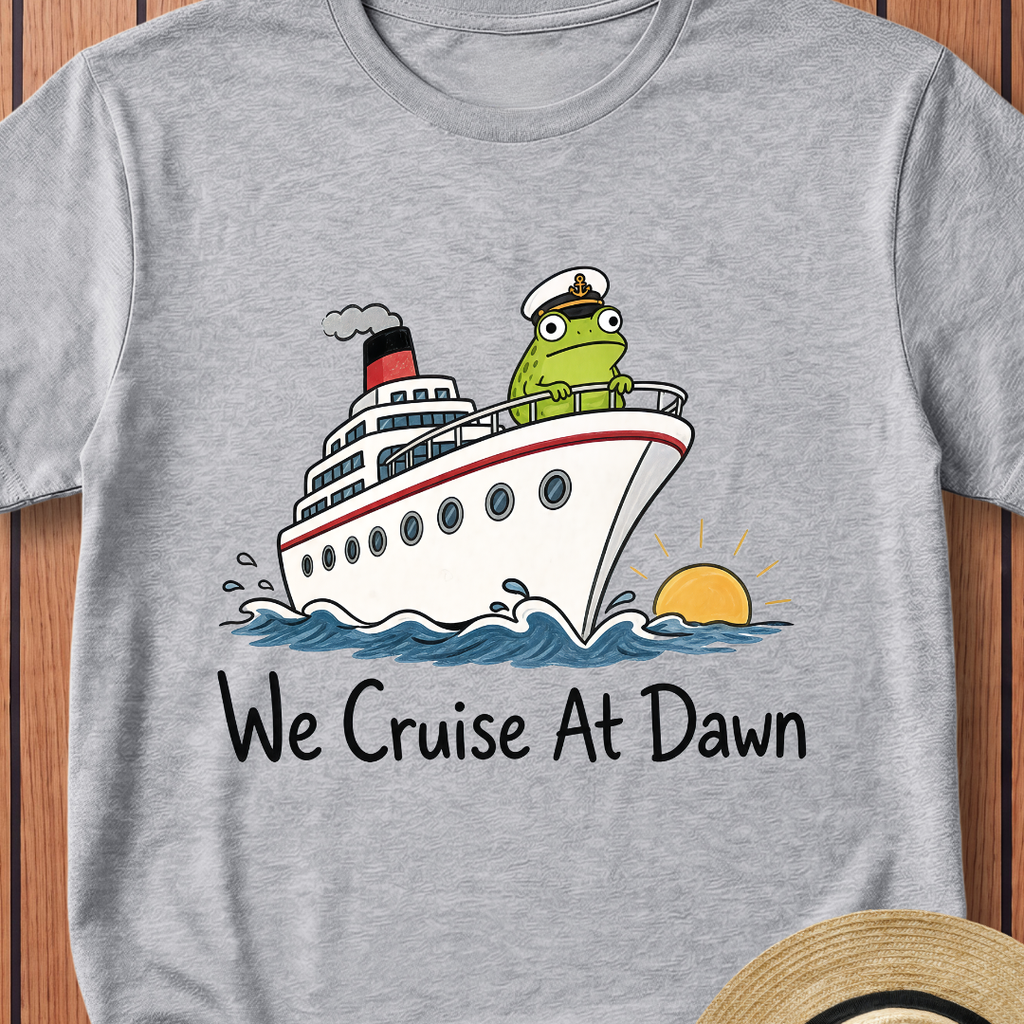 We Cruise At Dawn T-Shirt