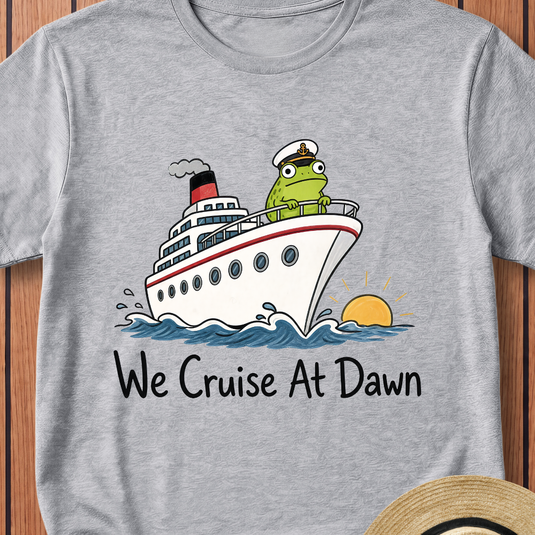 We Cruise At Dawn T-Shirt