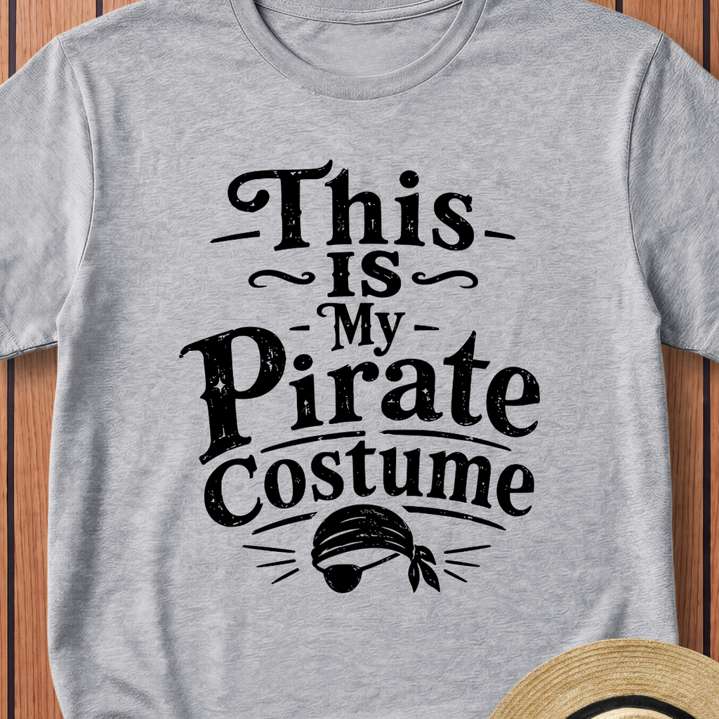 This Is My Pirate Costume Bandana T-Shirt