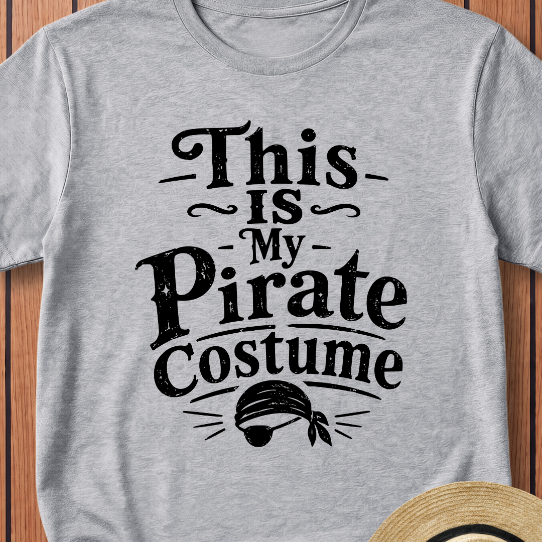 This Is My Pirate Costume Bandana T-Shirt