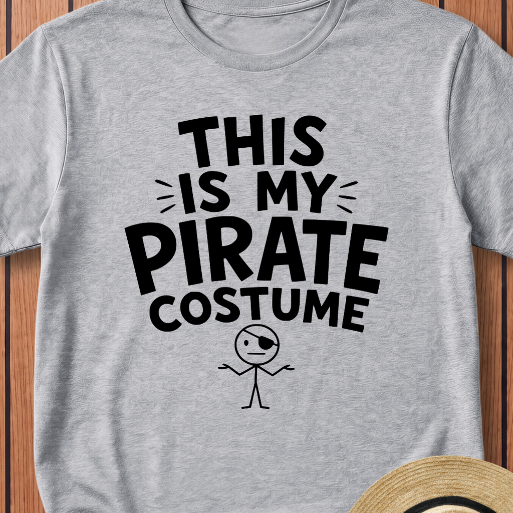 This Is My Pirate Costume T-Shirt