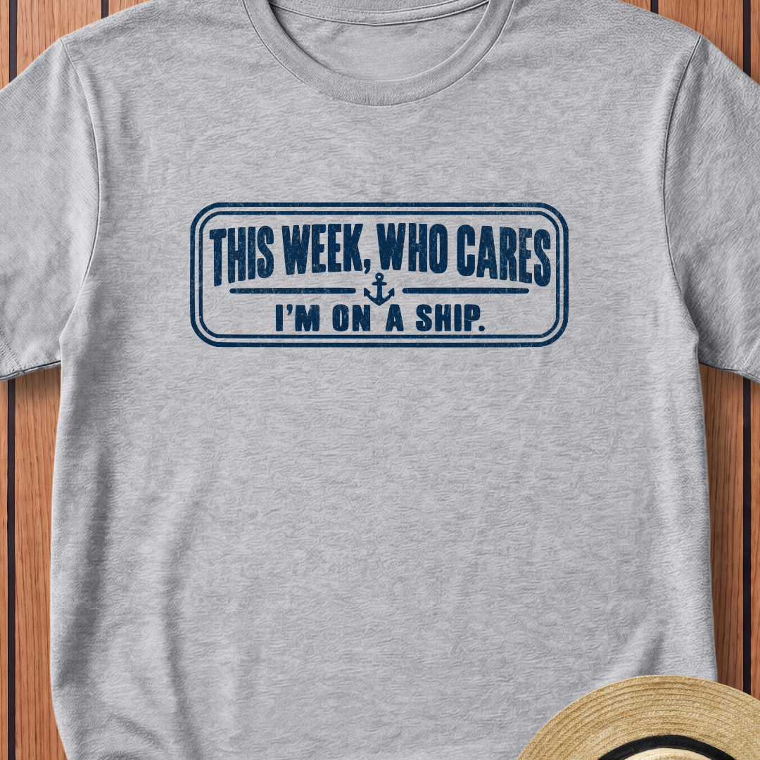 This Week Who Cares T-Shirt