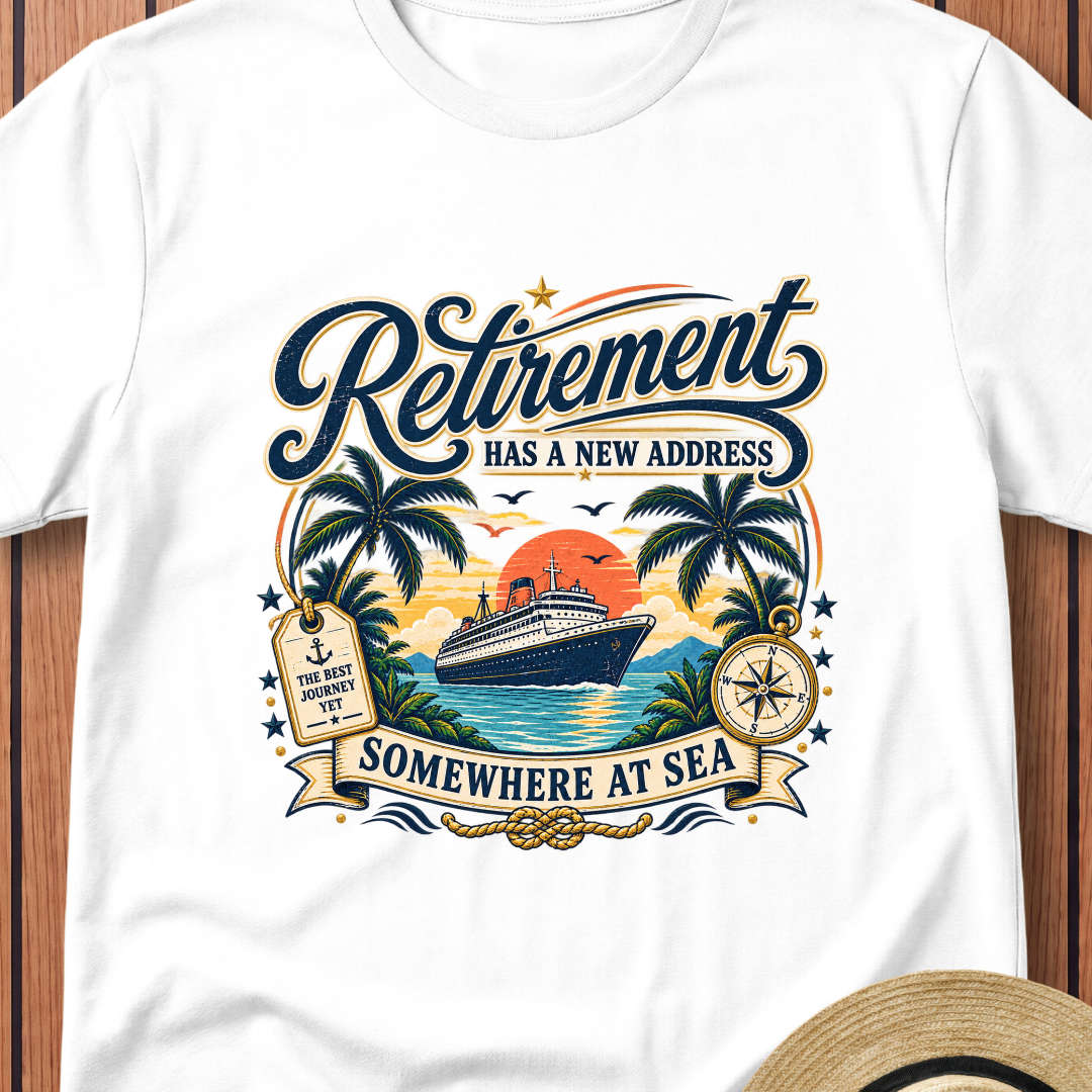 Retirement Has A New Address T-Shirt