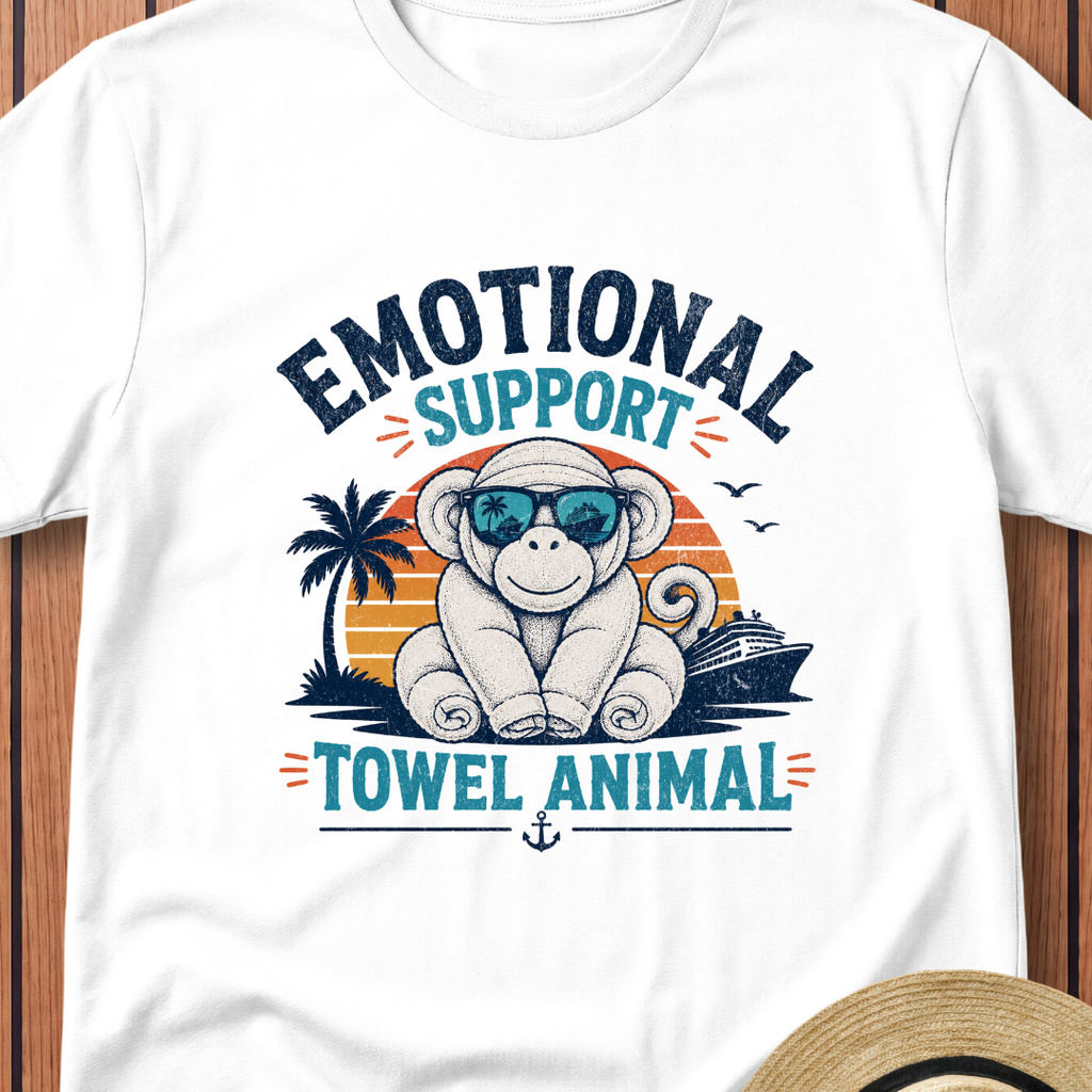 Emotional Support Towel Animal T-Shirt