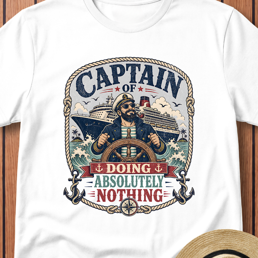 Captain of Doing Absolutely Nothing T-Shirt