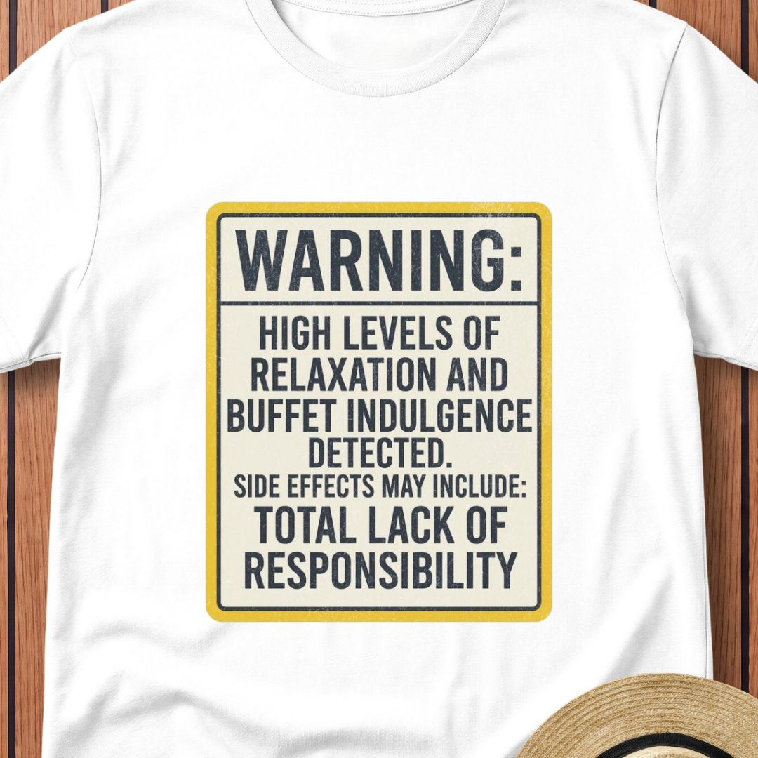 Warning High Levels of Relaxation T-Shirt