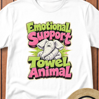 Emotional Support T-Shirt — Cute Elephant Graphic Tee