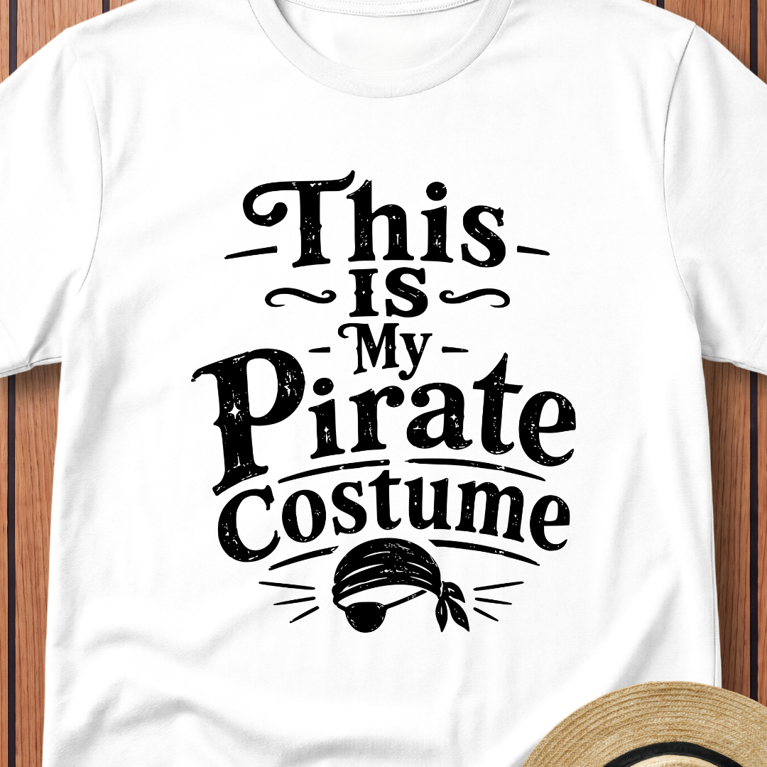 This Is My Pirate Costume Bandana T-Shirt