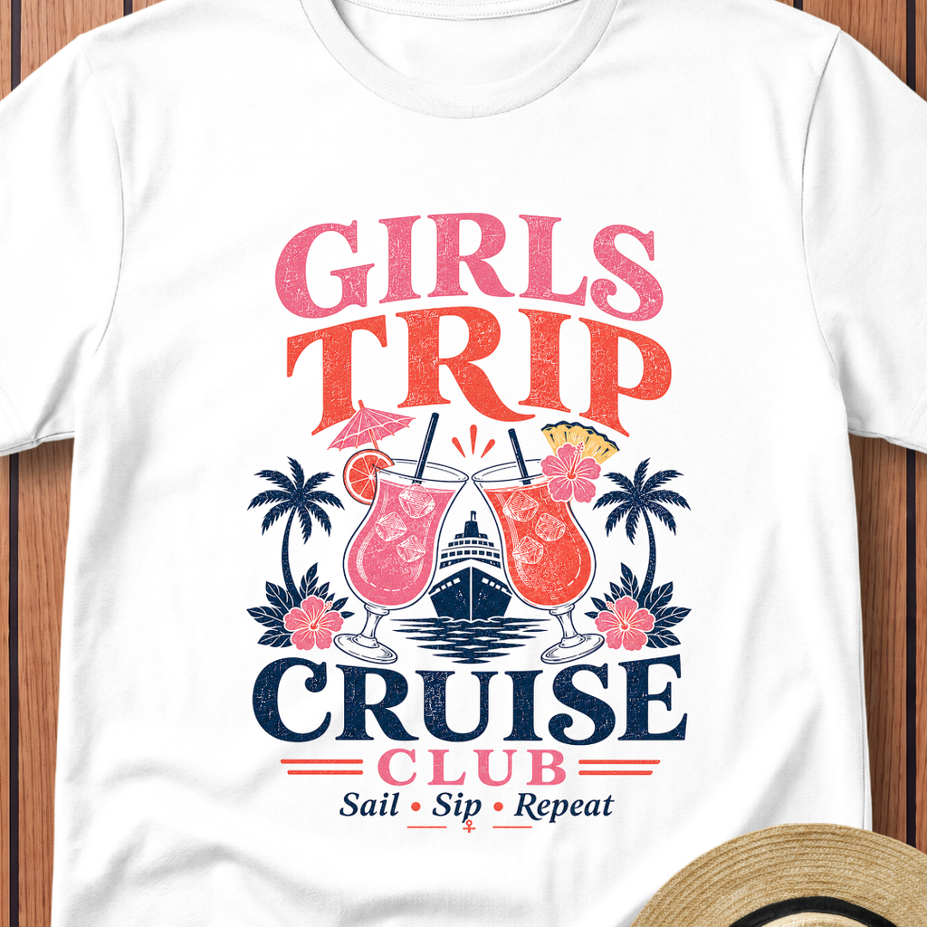 Girls Trip Cruise Club T-Shirt