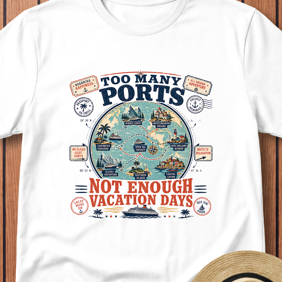 Too Many Ports T-Shirt