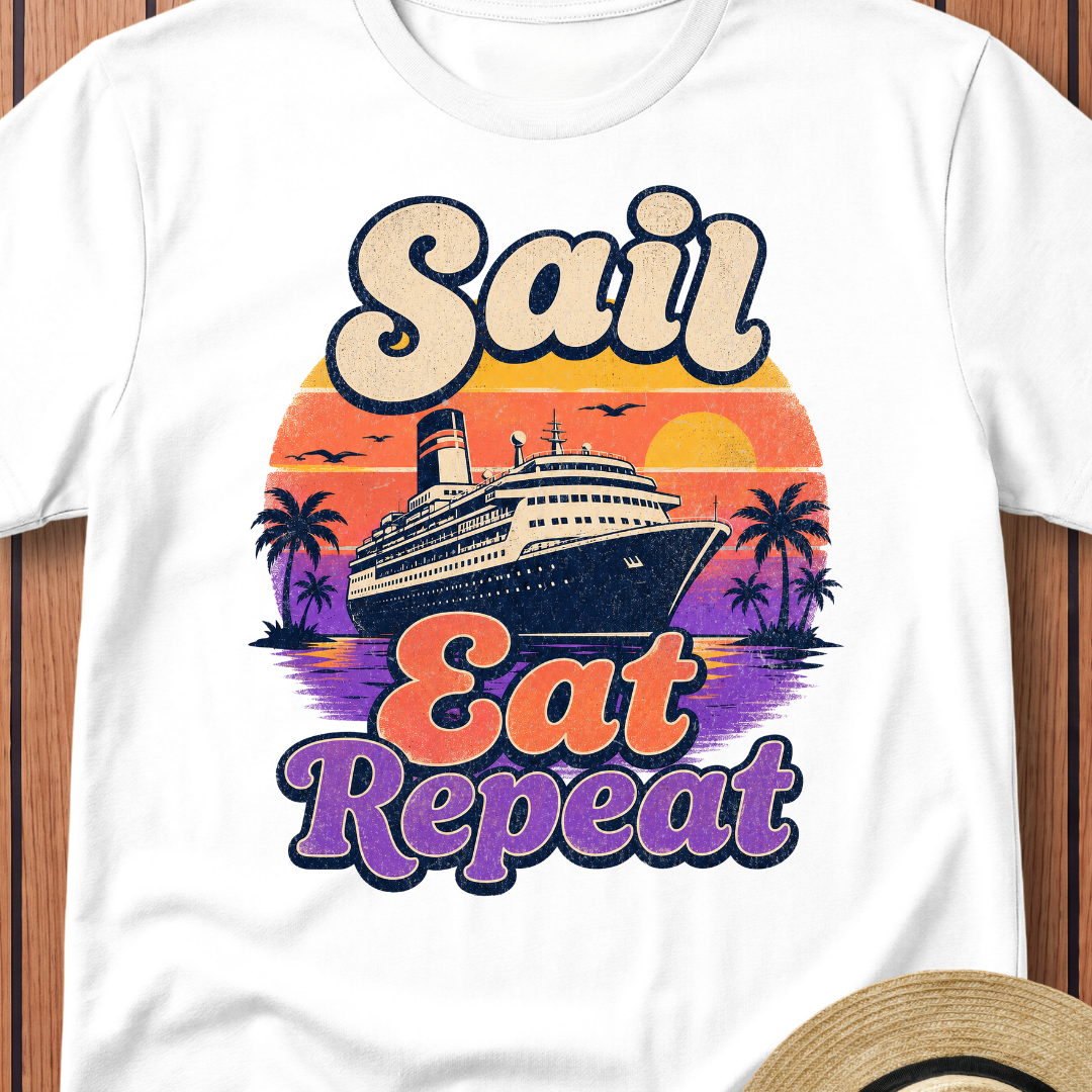 Sail Eat Repeat T-Shirt