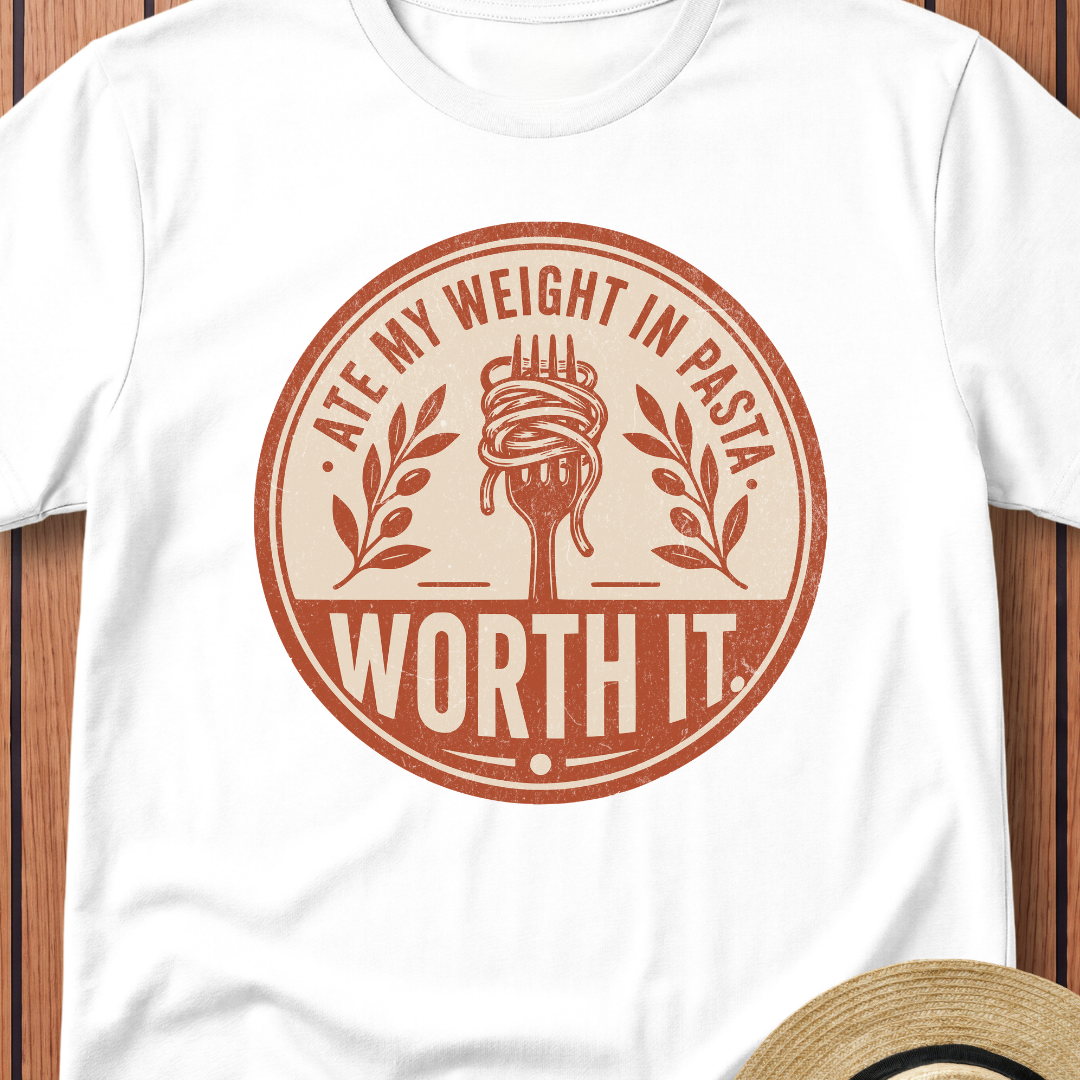 Ate My Weight In Pasta T-Shirt