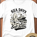 Sea Days And Soft Serve T-Shirt